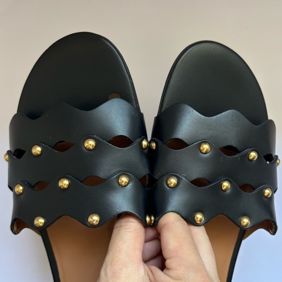 AQUATALIA‎ Torri Studded Slide Sandal Sz 7.5 - Picture 6 of 8
